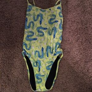 extremely rare electric eel Gavin tieback onesie
